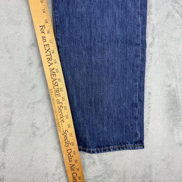 LEVIS 501xx Straight Leg Button Fly Mens Medium Wash Casual Denim Jeans 38x30 - Picture 7 of 9